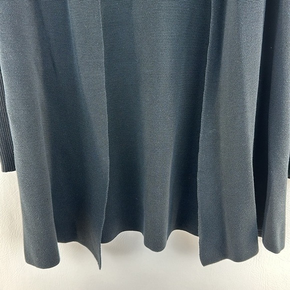 Eileen Fisher Open Silk Knit Cardigan, PL - Picture 3 of 7